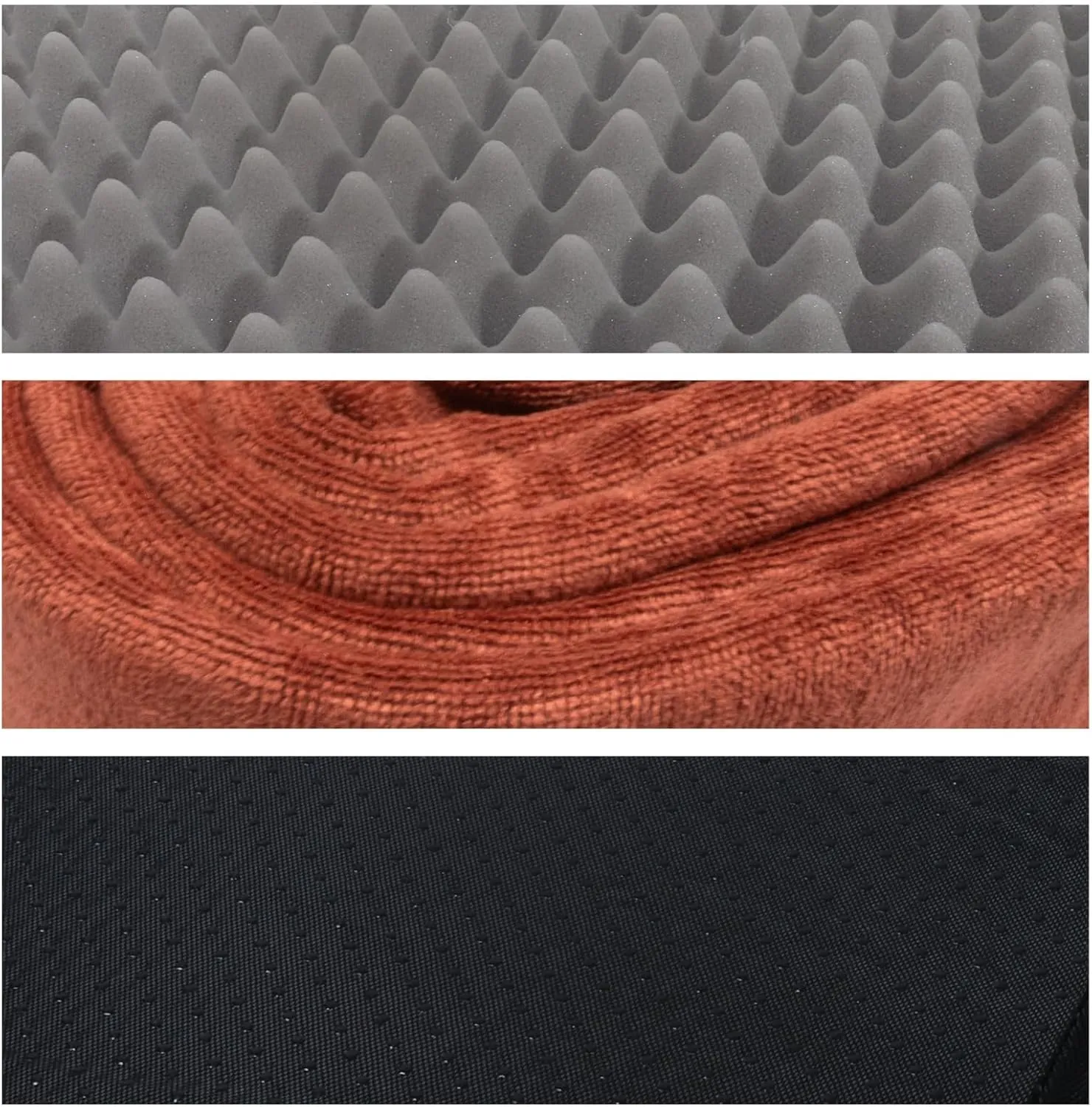-kit Orthopedic Dog Bed with Blanket - Waterproof - Washable Cover and Memory Foam Dog Bed Cama para Perros Small Size Brown.