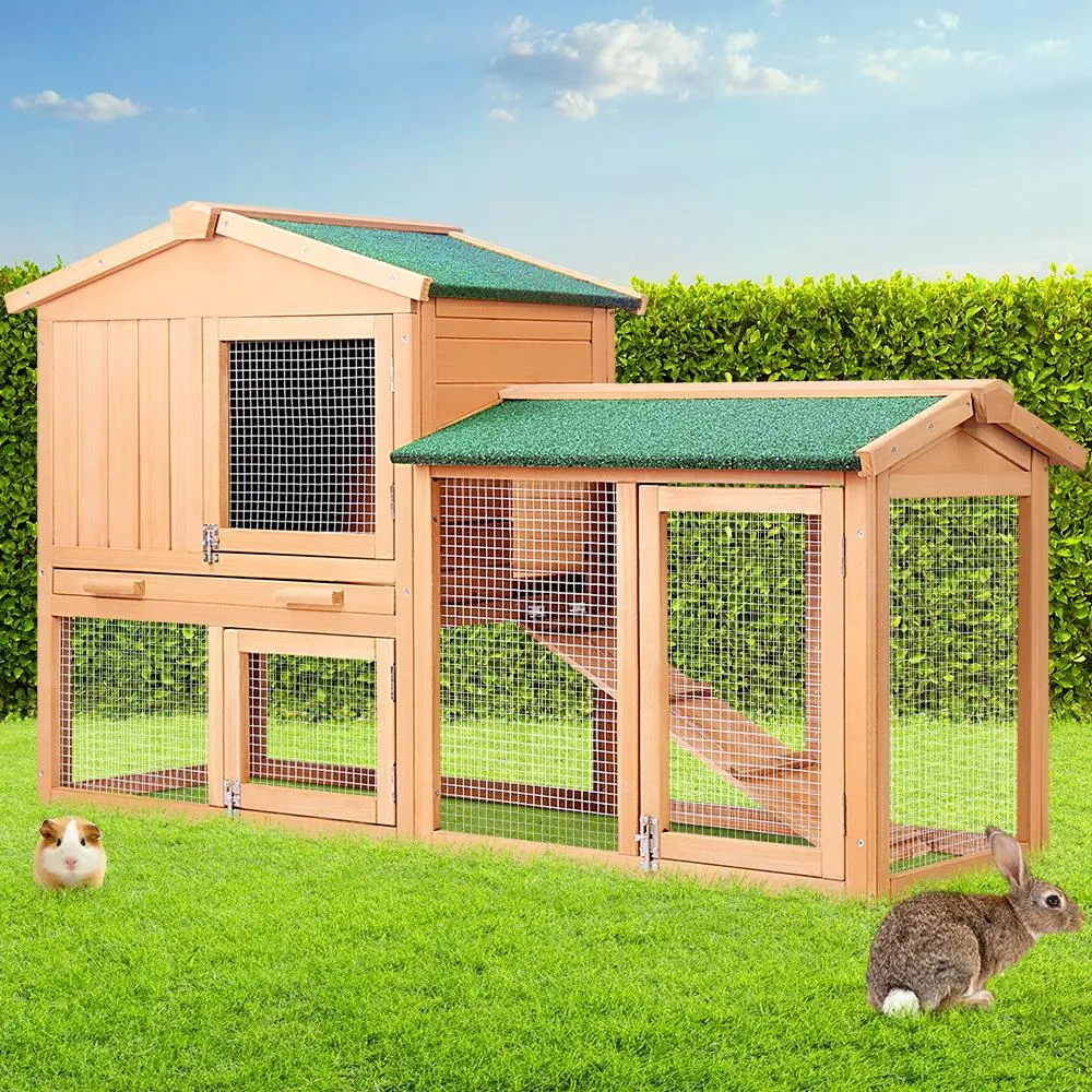 138cm Wide Wooden Pet Coop