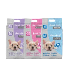 Absorb Plus Odor Elimination Charcoal Dog Training Pee Pad