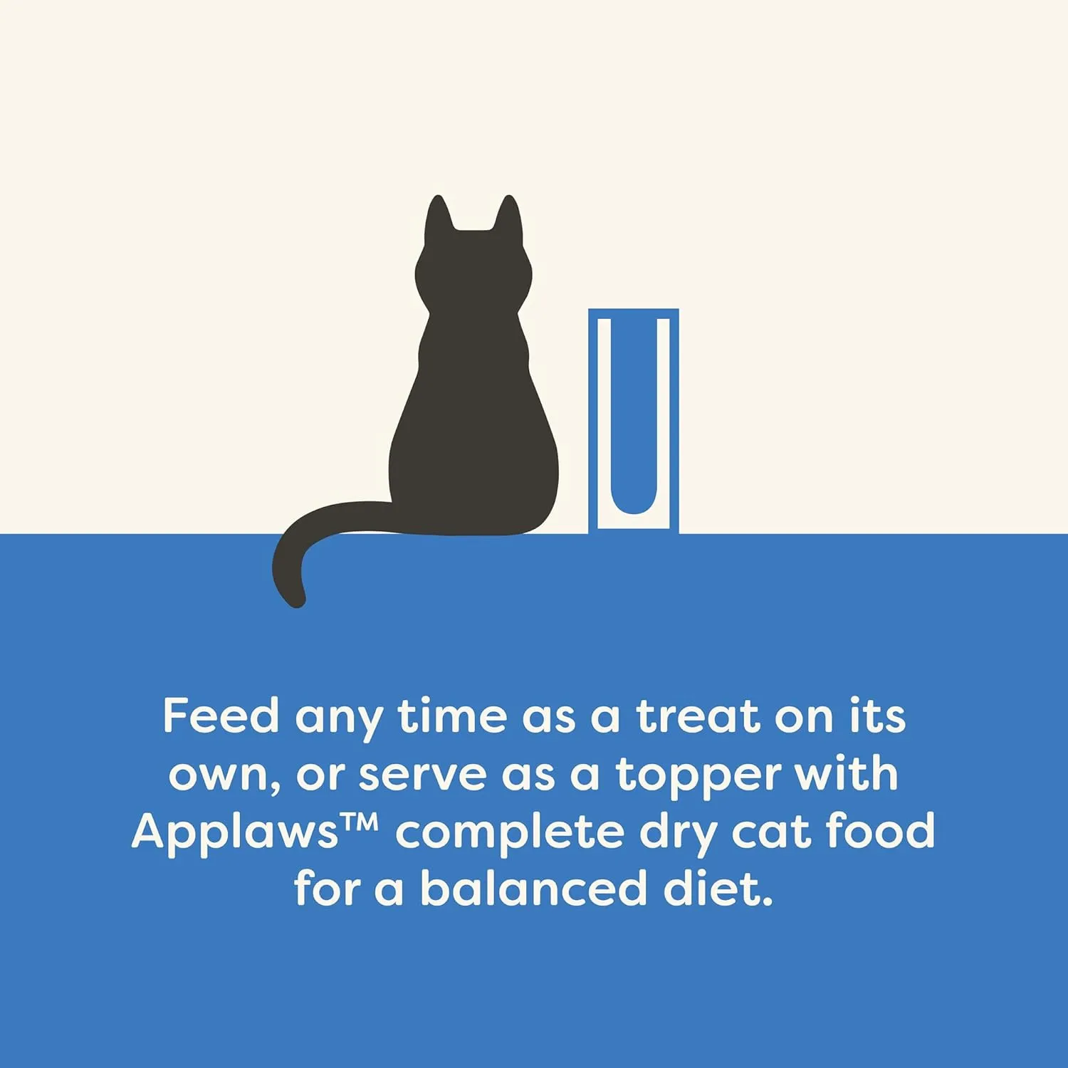 Applaws Natural Limited Ingredient Crunchy Cat Treats, High-Protein & Grain-Free Tuna & Salmon Snacks for Cats (12 x 2.0oz Bags)