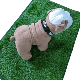 Artificial Grass Turf Tile Artificial Grass for Pets, Indoor Outdoor Dog Potty Training Grass, Waterproof Synthetic Fake Grass for Easy Cleaning (Size : 46x58.5cm)