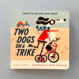 Baby Board Book-Two Dogs on a Trike