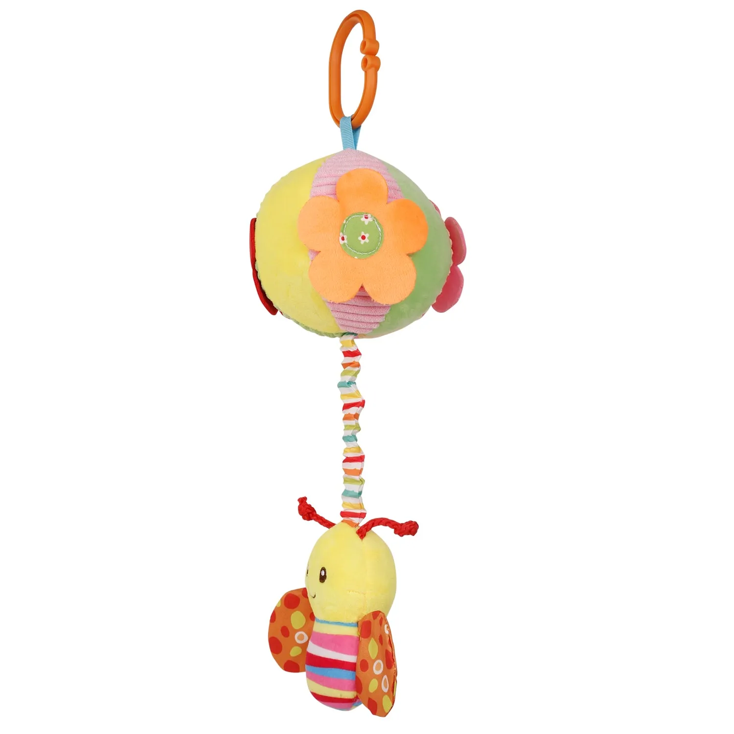 Baby Moo Butterfly Multicolour Hanging Pulling Toy