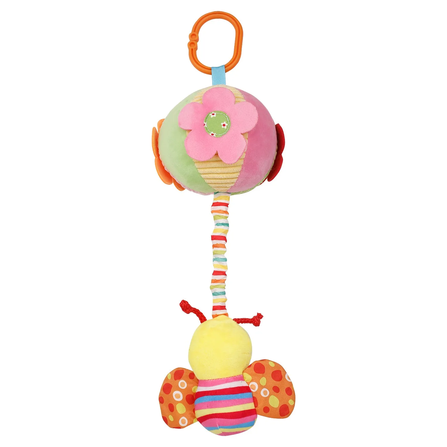 Baby Moo Butterfly Multicolour Hanging Pulling Toy