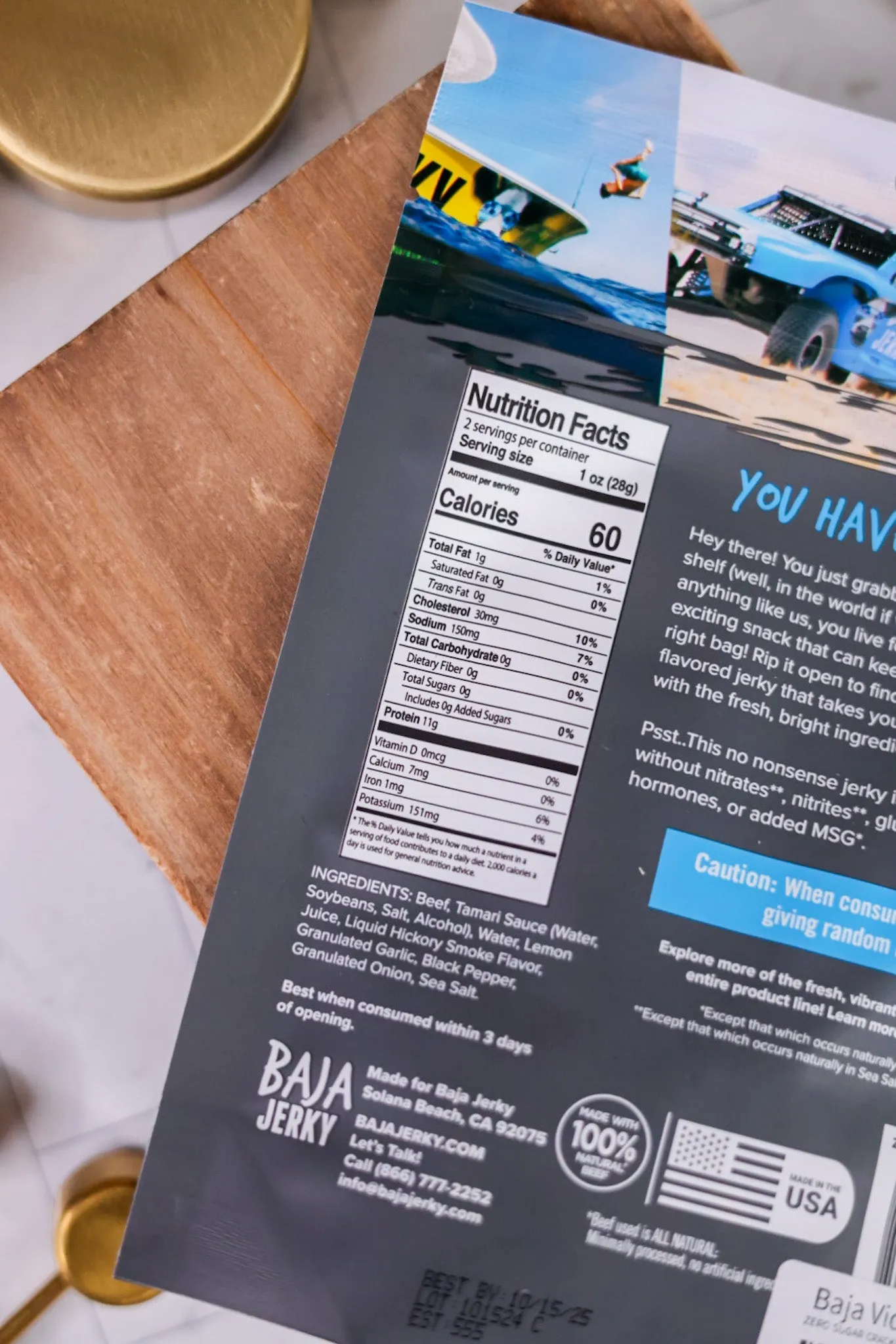 Baja Vida Beef Jerky