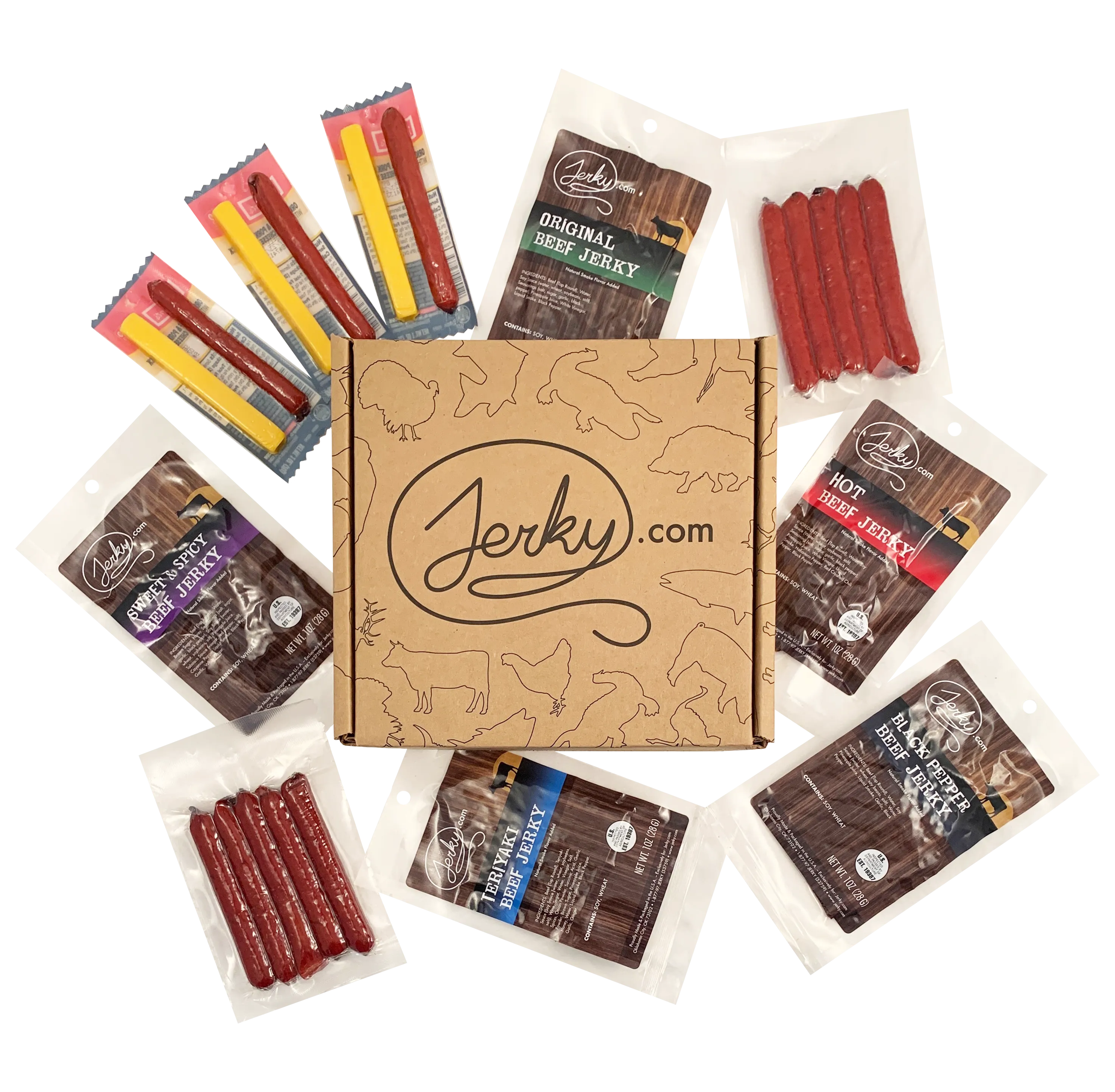 Beef Jerky Snacks Gift Box