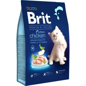 Brit Premium by Nature Cat. Kitten Chicken, 8kg
