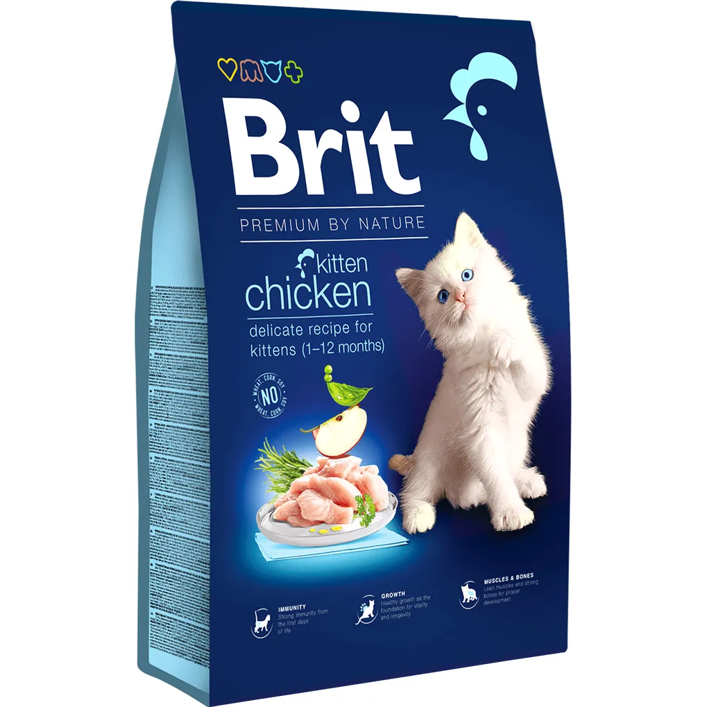 Brit Premium by Nature Cat. Kitten Chicken, 8kg