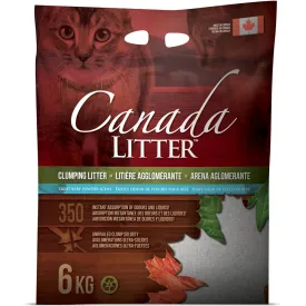 Canada Clumping Clay Cat Litter - Baby Powder  8kg