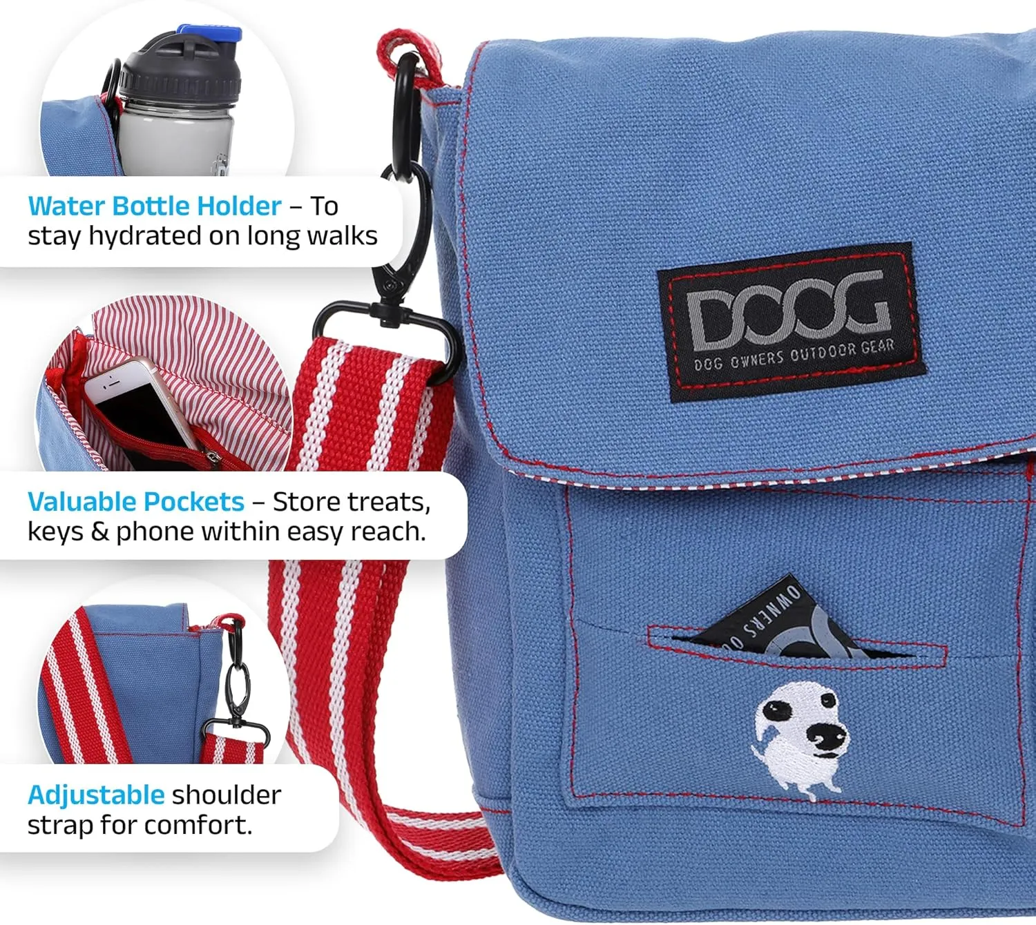 DOOG - Shoulder Bag - Blue (SB02)
