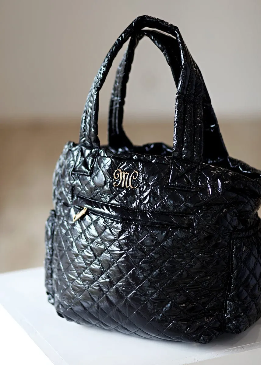 Everything Bag - Patent Leather Black