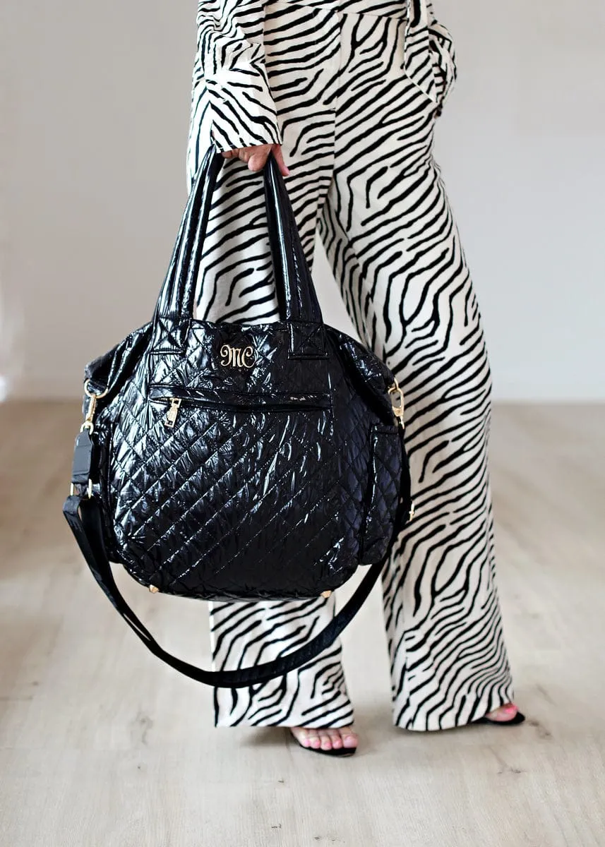 Everything Bag - Patent Leather Black