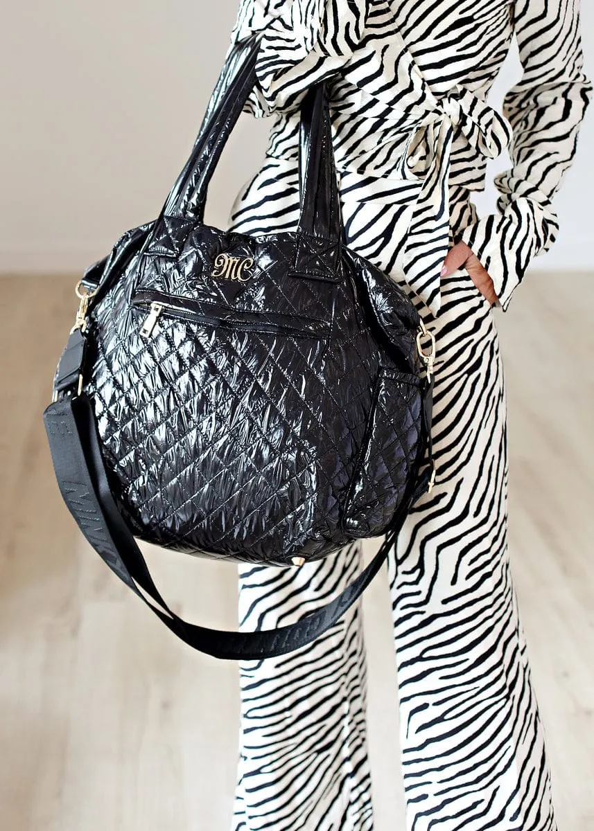 Everything Bag - Patent Leather Black