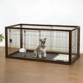 Expandable Pet Crate with Floor Tray - Richell