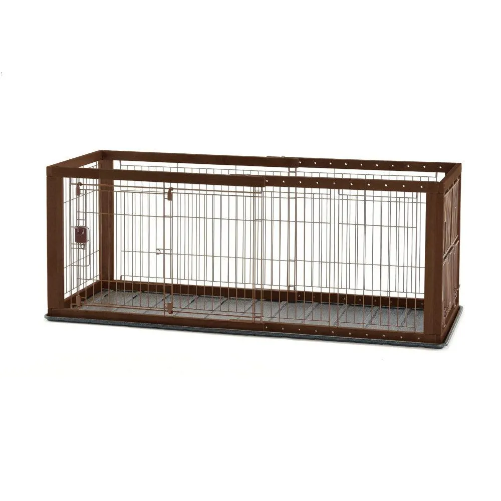 Expandable Pet Crate with Floor Tray - Richell