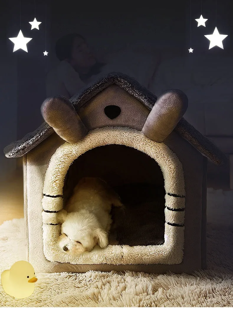 Foldable Pet house kennel bed mat