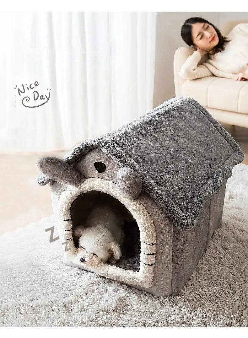 Foldable Pet house kennel bed mat