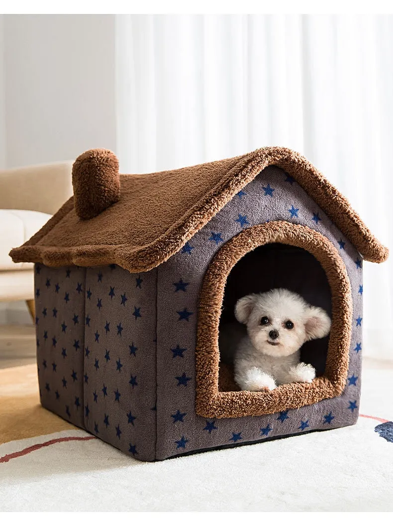 Foldable Pet house kennel bed mat