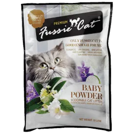 Fussie Cat Bentonite Litter Baby Powder 10L