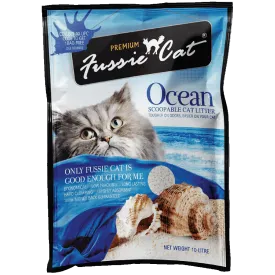 Fussie Cat Bentonite Litter Ocean 10L
