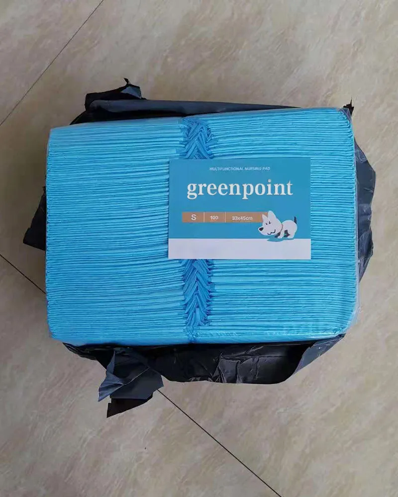 greenpoint disposable pet diapers 12.9 inches X 17.7 inches (50 pieces), incontinence pads for domestic pet dogs