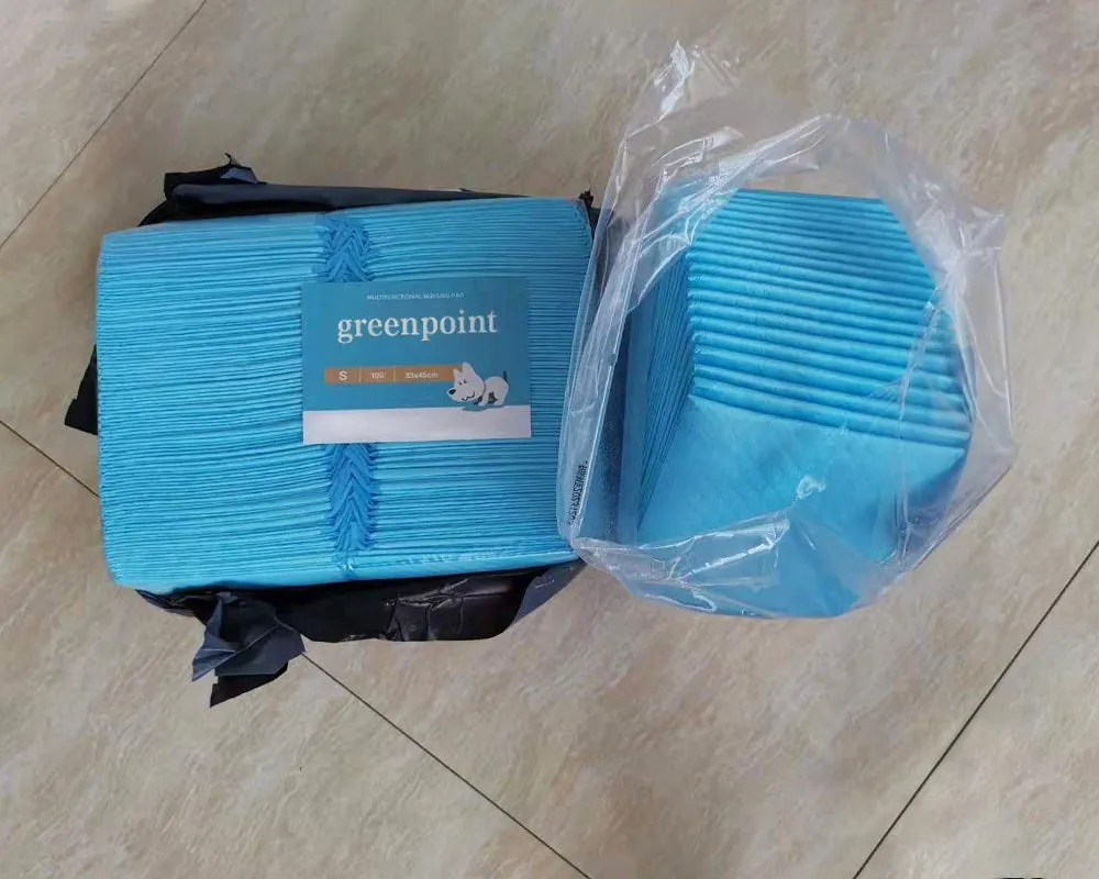 greenpoint disposable pet diapers 12.9 inches X 17.7 inches (50 pieces), incontinence pads for domestic pet dogs