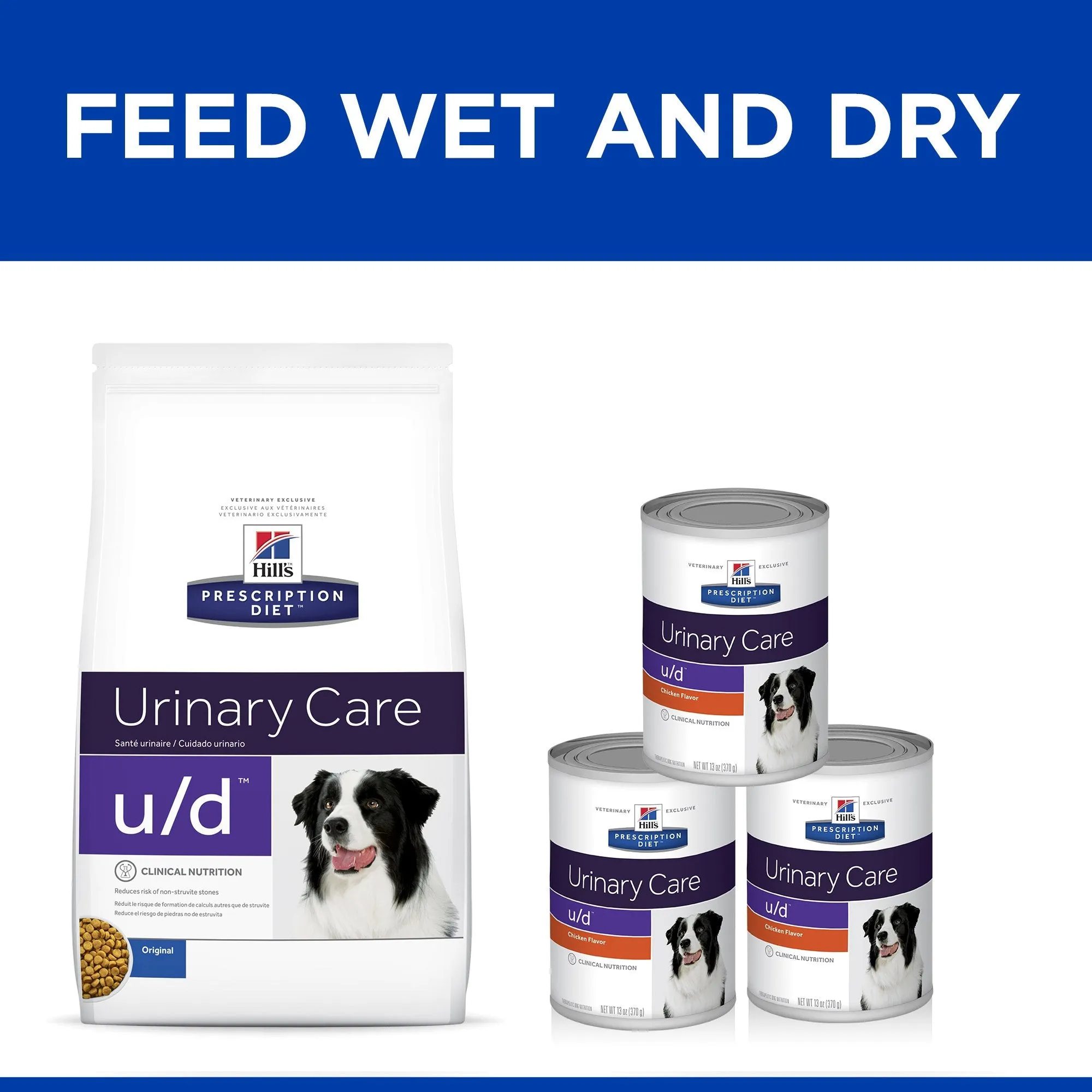Hills Prescription Diet Dog u/d Urinary Care Dry Food 12.5kg