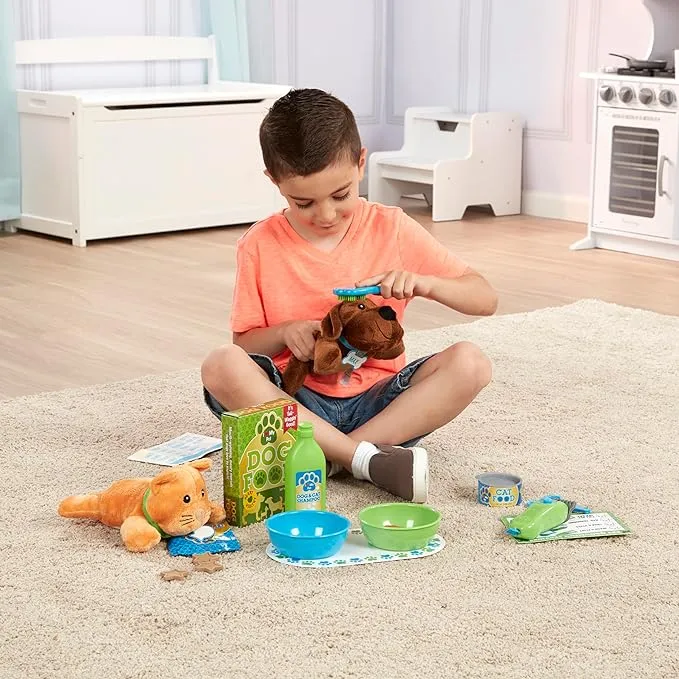 Melissa & Doug-Deluxe Pet Care Play Set(2 Credits 2個玩具代金)