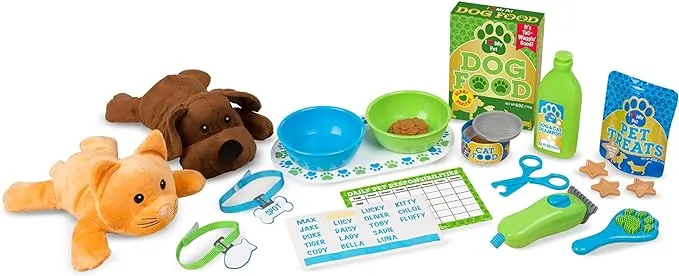 Melissa & Doug-Deluxe Pet Care Play Set(2 Credits 2個玩具代金)