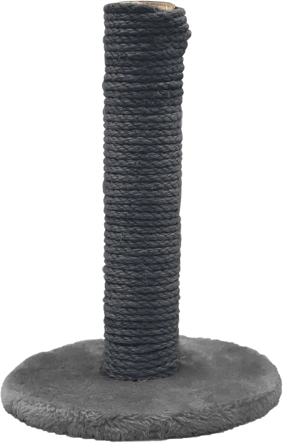 Natural Sisal Rope for Cat Scratcher, 1/4 Inch 65FT Sisal Rope for Cat Scratching Post Repair Replacement, Multi Color Cat Scratch Tree Rope Replacement, Solid Black