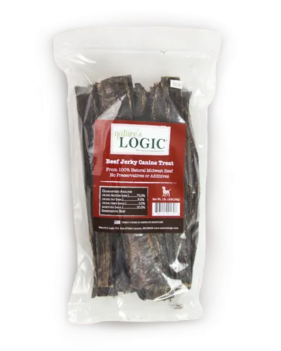 Nature's Logic Beef Jerky Canine Treat