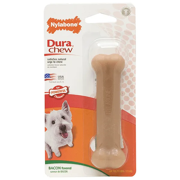 Nylabone Dura Chew Super Chew Bacon Flavour - Regular