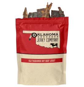 Old Fashioned Style Beef Jerky - Hot
