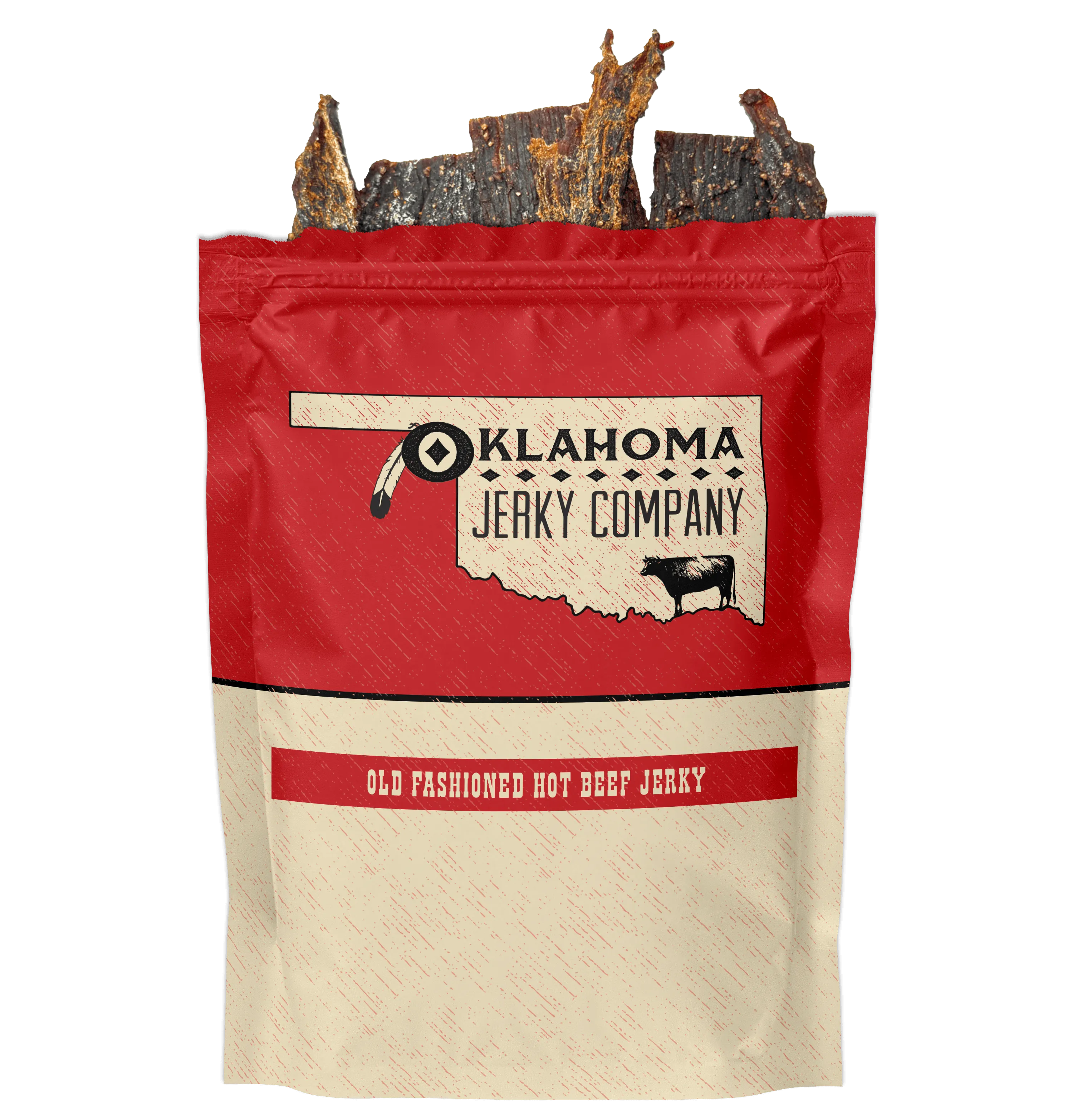 Old Fashioned Style Beef Jerky - Hot
