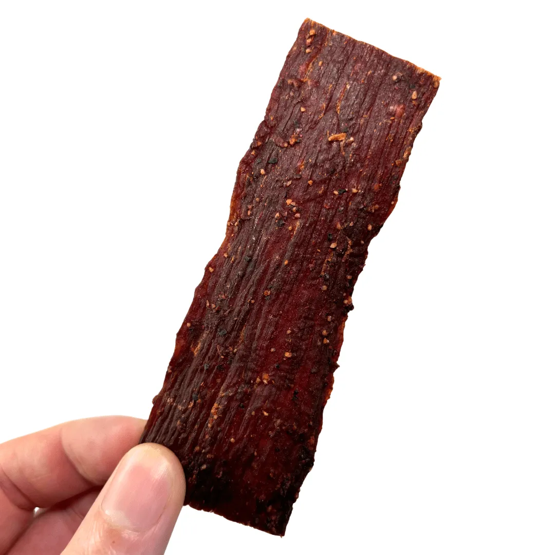 Old Fashioned Style Beef Jerky - Hot