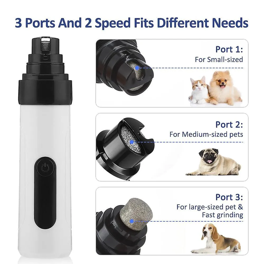 Pet nail tools nail clippers for pet nail grinder professional grooming trimmer electric clipper type a
