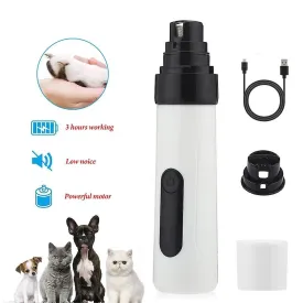 Pet nail tools nail clippers for pet nail grinder professional grooming trimmer electric clipper type a