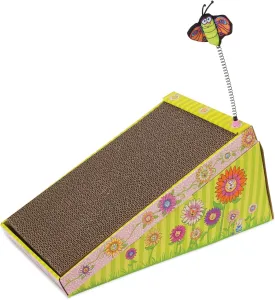 Petmate FAT CAT Big Mama's Scratch 'n Play Ramp Reversible Cardboard Toy