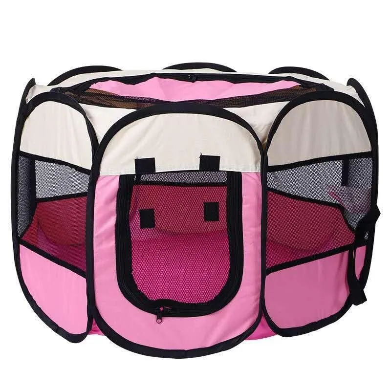 Portable and Foldable Octagonal Dog Tent