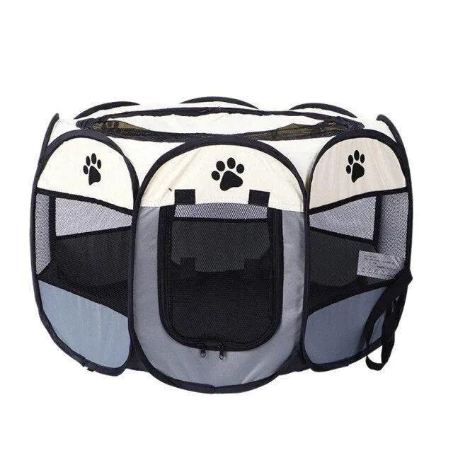 Portable and Foldable Octagonal Dog Tent