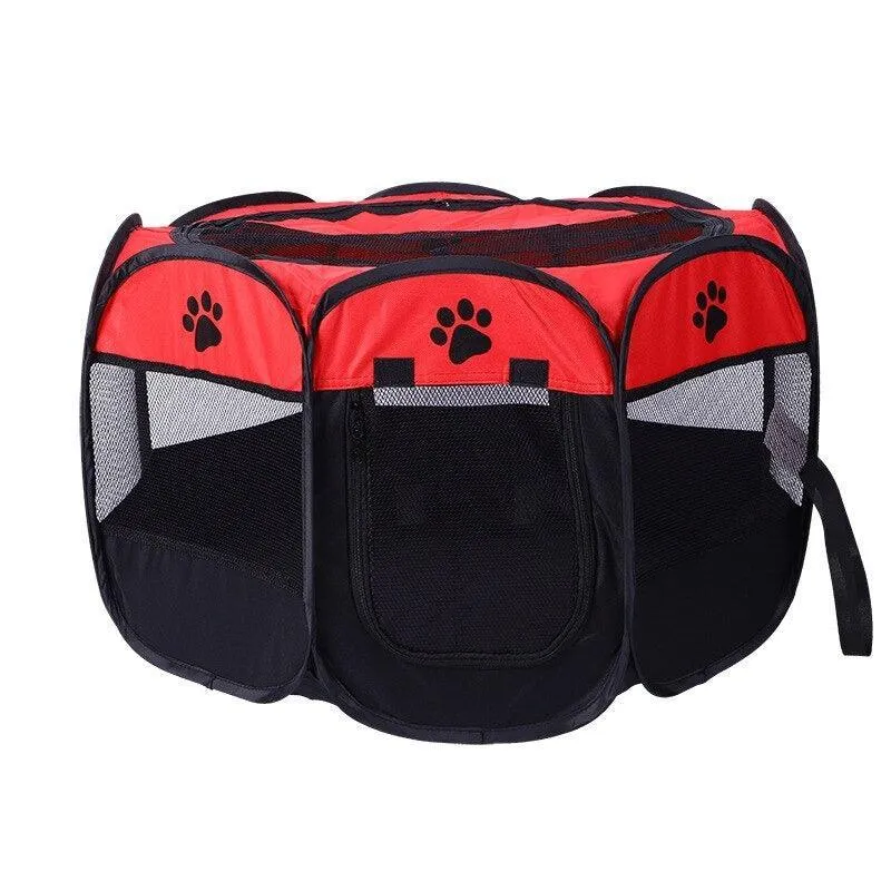 Portable and Foldable Octagonal Dog Tent