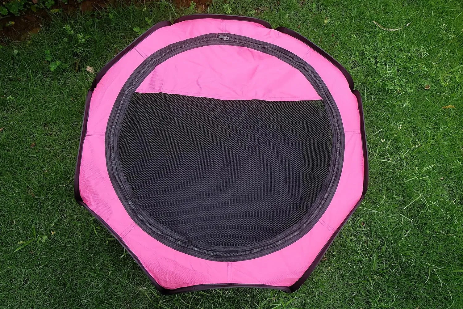 Portable Pet Playpen,Foldable Dog Playpen for Dogs and Cats,Rabbits,Pet Exercise Pet Tents Indoor Outdoor Use (S(28.7" x 28.7" x 16"), Rosered)