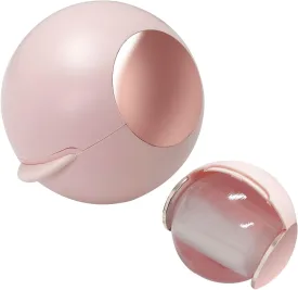 Reusable Lint Roller Hair Remover Ball,Portable Sticky Pet Hair Removal Roller Ball Tool for Clothing, Furniture, Carpets, Beds, Sofas Washed Dustproof and Maintenance(Pink)