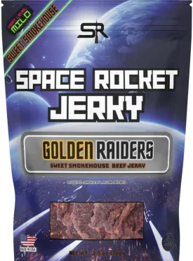 Space Rocket Jerky- Golden Raiders- Sweet Smokehouse
