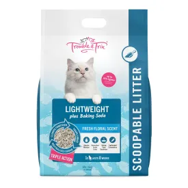 Trouble and Trix Lightweight Baking Soda Clumping Cat Litter 10L/6kg^^^