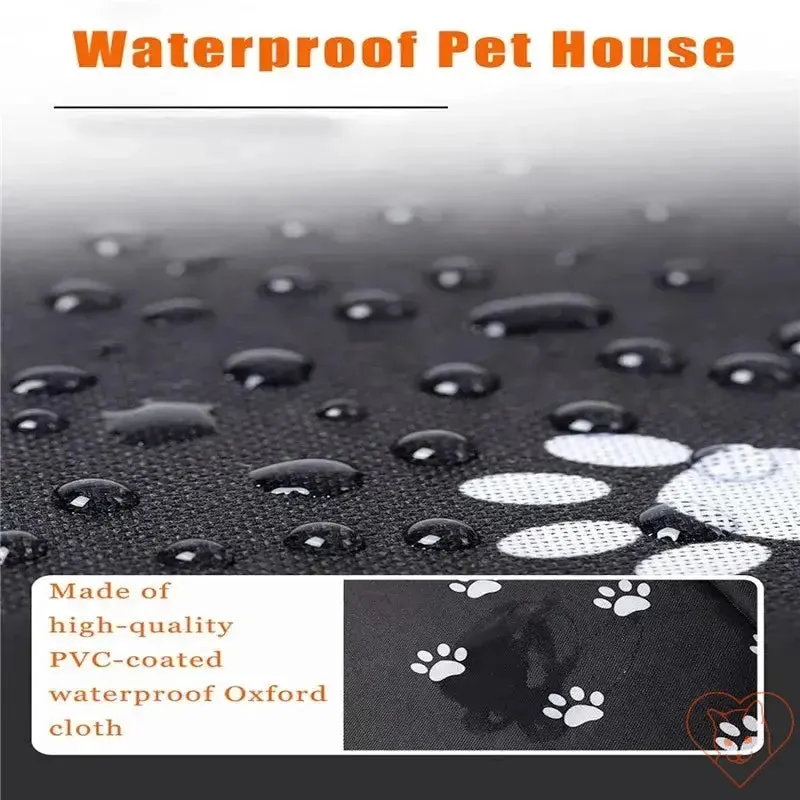 Waterproof Outdoor Cat House - Rainproof Pet Shelter