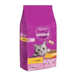 Whiskas 1.9kg Chicken 1  Adult Cat Dry Food