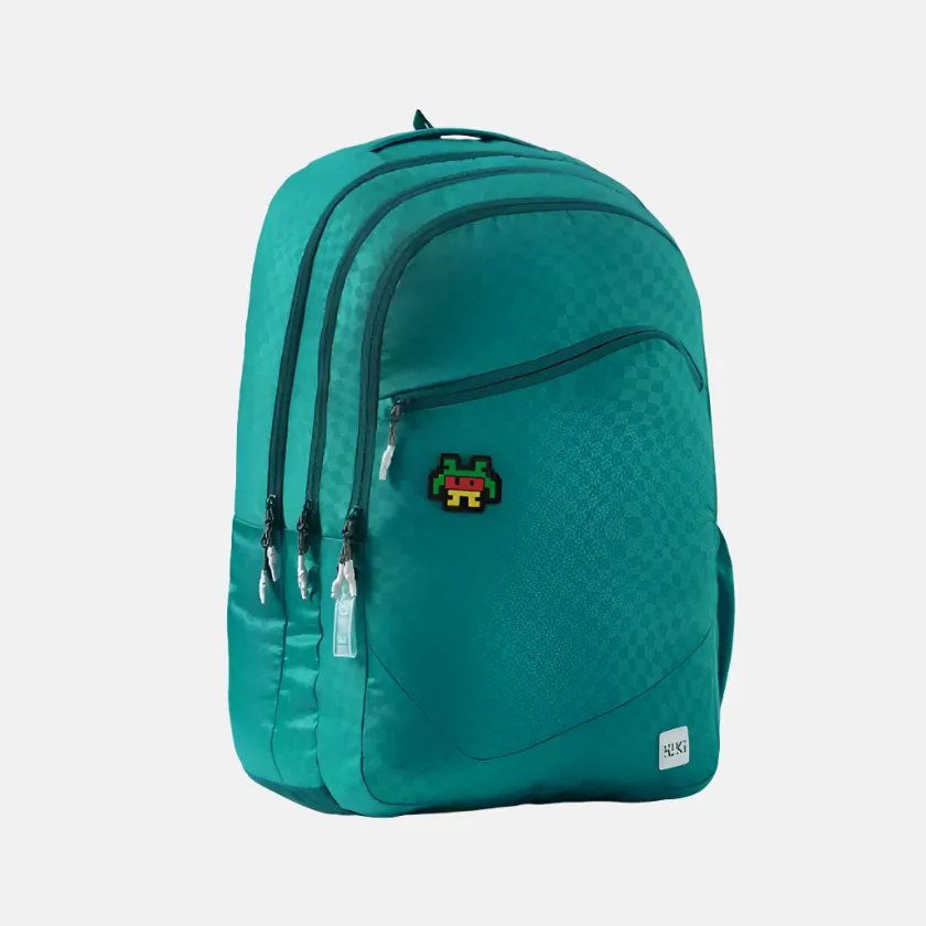 Wildcraft Wiki-4 Backpack 37.5 L -Astronaut Black/Illusion Blue/Illusion Green