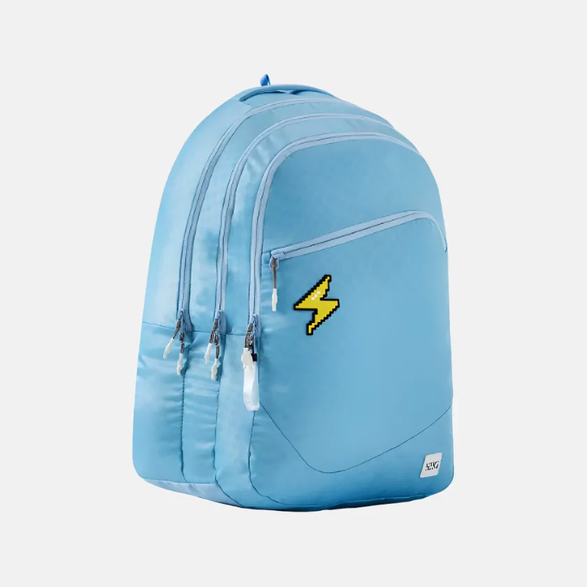 Wildcraft Wiki-4 Backpack 37.5 L -Astronaut Black/Illusion Blue/Illusion Green