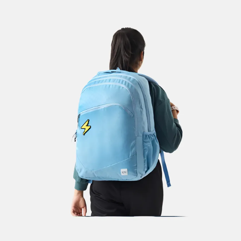 Wildcraft Wiki-4 Backpack 37.5 L -Astronaut Black/Illusion Blue/Illusion Green